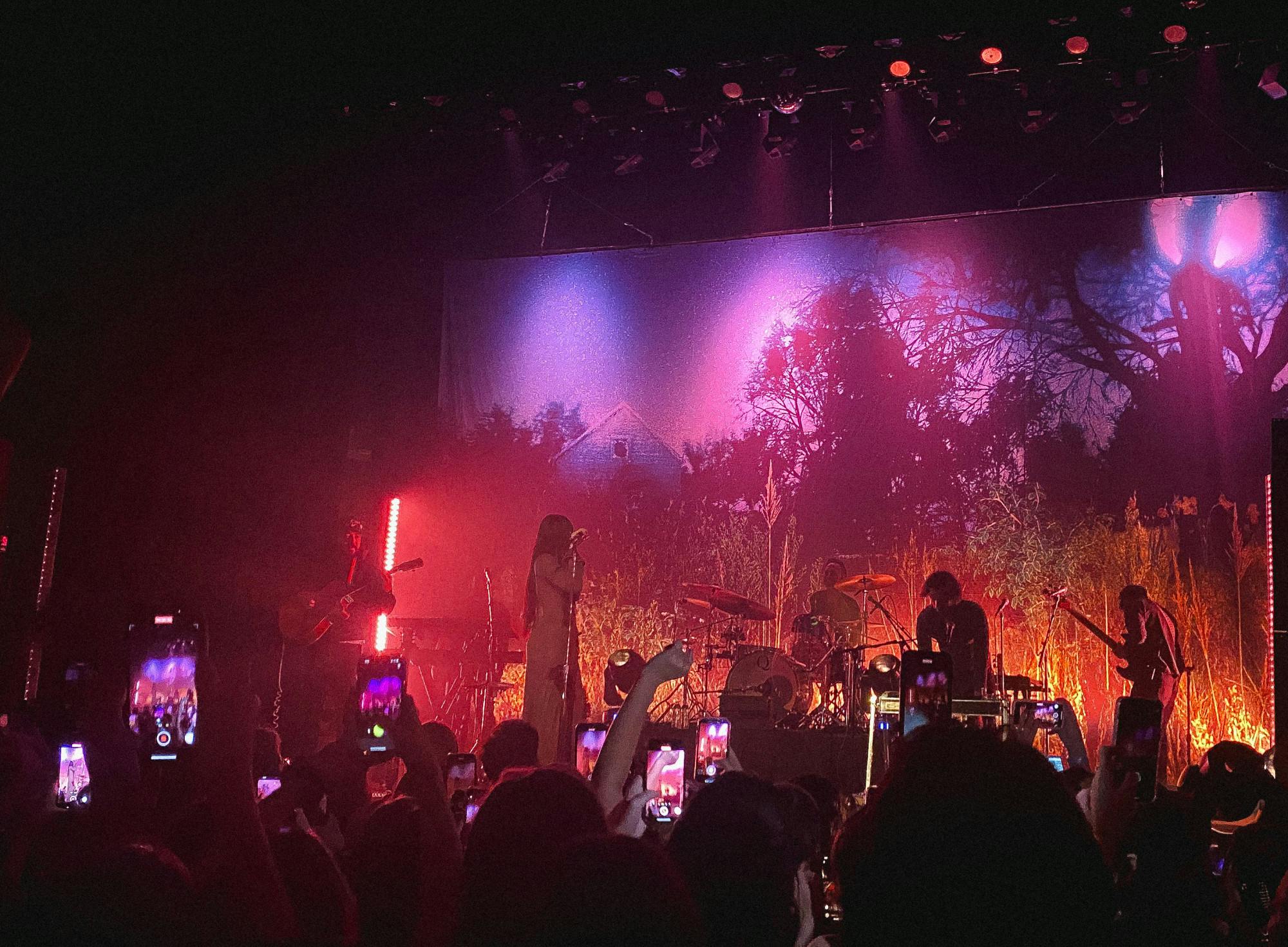 The singer began to choke up through her first few personal lines, singing “When I turned 20, I was overcome / by the thought that I might not turn 21.”