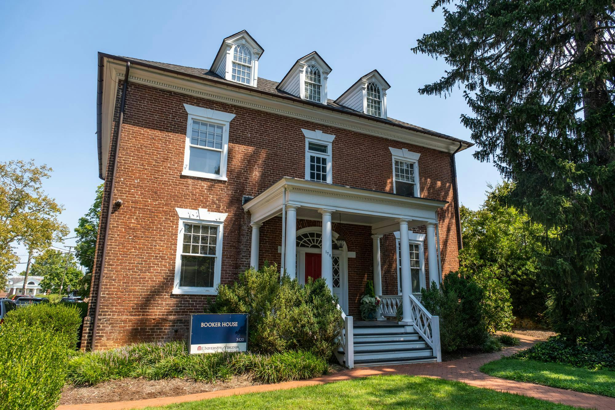 Booker House, which holds the office of the executive vice president and provost, photographed Aug. 26, 2022.