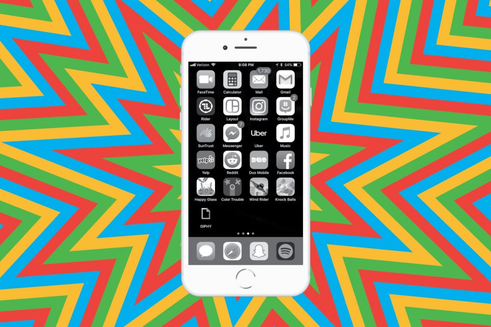 After staring at your phone in grayscale, looking up at the real world of vibrant colors can produce a momentary surprise.&nbsp;