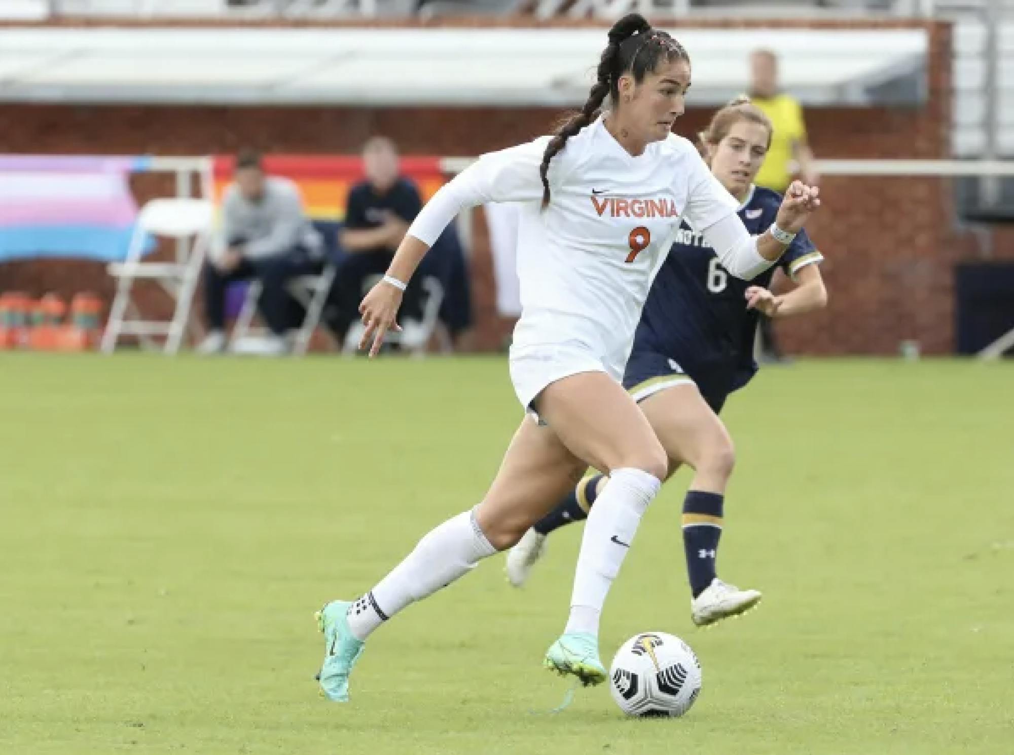 Junior forward Diana Ordoñez has been one of the key players for Virginia throughout the regular season.&nbsp;