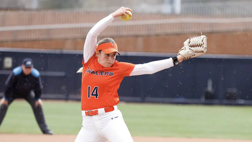 Senior Eden Bigham helped lead the Cavaliers to their 25th win of the season.