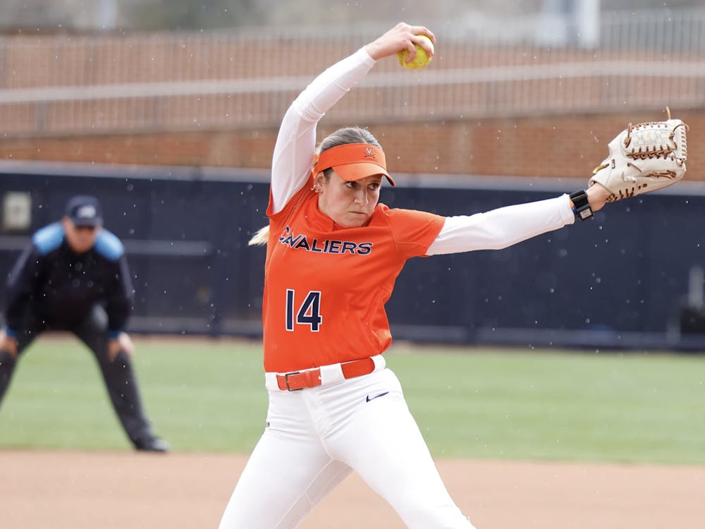 Senior Eden Bigham helped lead the Cavaliers to their 25th win of the season.