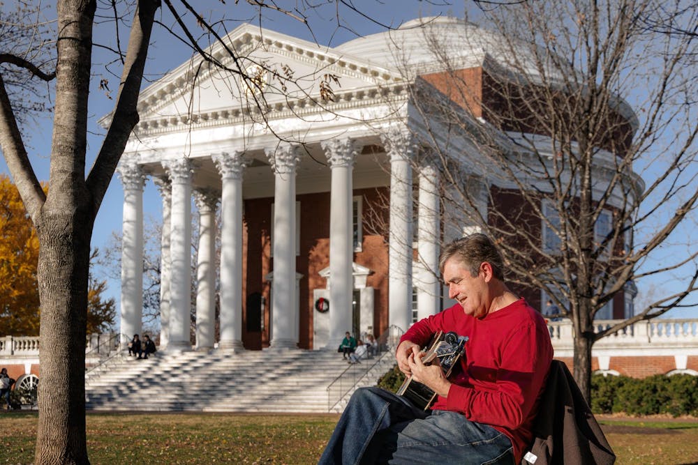It was during his professional and retired life in Charlottesville that Bullard began his musical pursuits and found his place on the Lawn