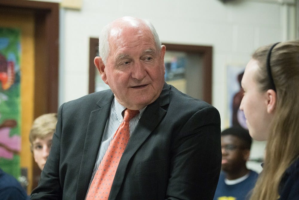 <p>Sonny Perdue, United States Secretary of Agriculture, expressed that “USDA America’s Harvest Box is a bold, innovative approach to providing nutritious food to people who need assistance"</p>