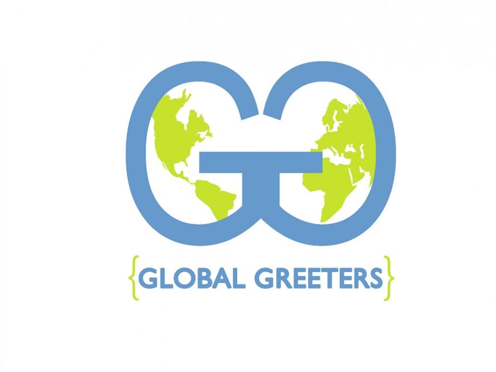 Over Thanksgiving break, Global Greeters at U.Va. held a Puppies and Pumpkins event for students staying in Charlottesville for the holiday.