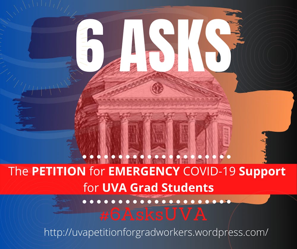 The petition calls on the University to fulfill “six asks” to support its graduate students as their teaching, research and lives have been affected by the COVID-19 pandemic in different ways