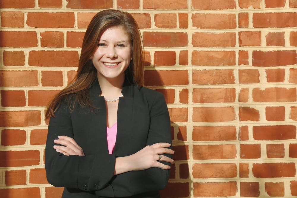<p>Sarah Kenny is a fourth-year College student and serves as Student Council president.&nbsp;</p>