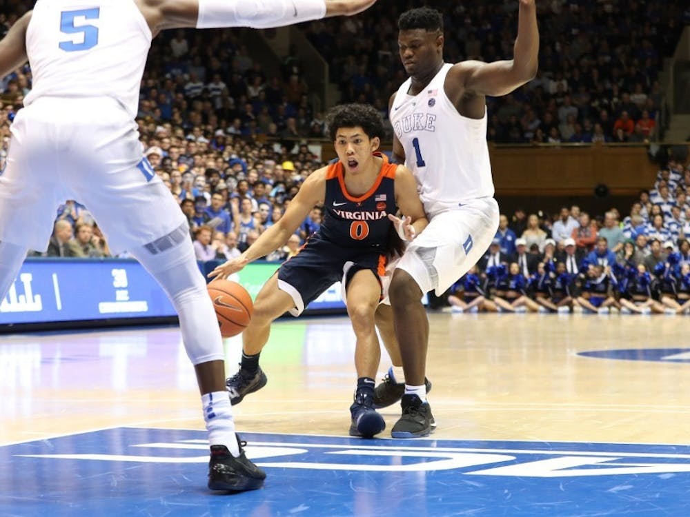Sophomore guard Kihei Clark and the Cavaliers look to down Duke for the first time at home since 2013.&nbsp;