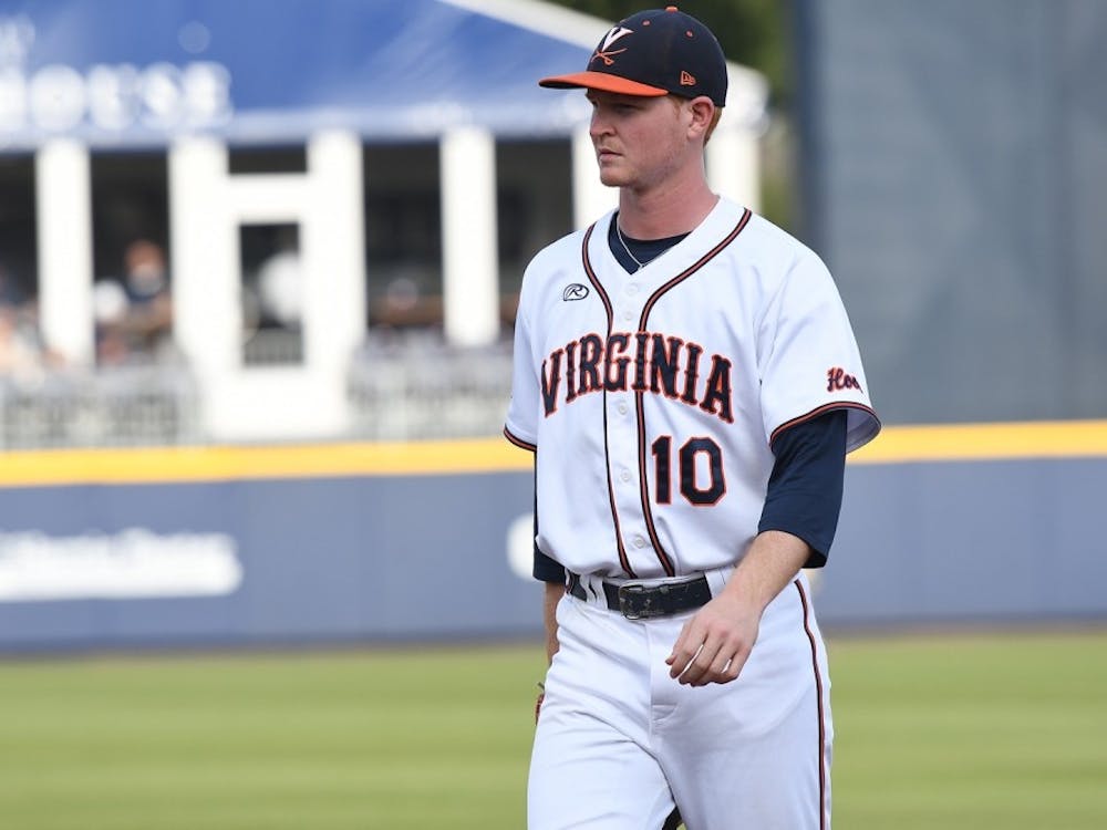 Junior first baseman Pavin Smith stepped to bat and smashed a three-run homer.