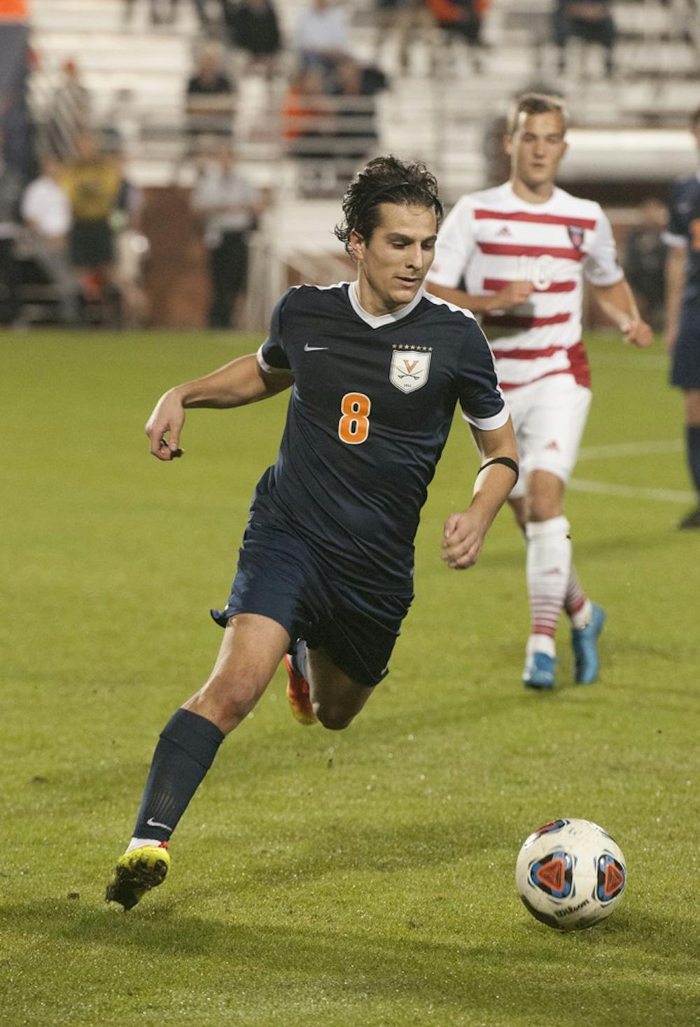 <p>Junior midfielder Pablo Aguilar's game-winning golden goal in double overtime to beat Vermont went viral, highlighting a thrilling fall semester for Virginia sports.&nbsp;</p>