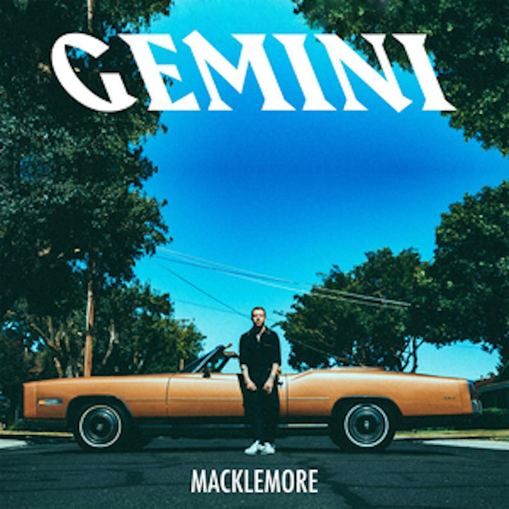 <p>"Gemini” is a 16-song album that is Macklemore’s first since splitting with Ryan Lewis.</p>