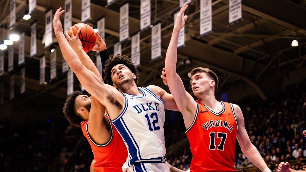 Freshman forward Cameron Boozer got to the line 12 times for the Blue Devils.