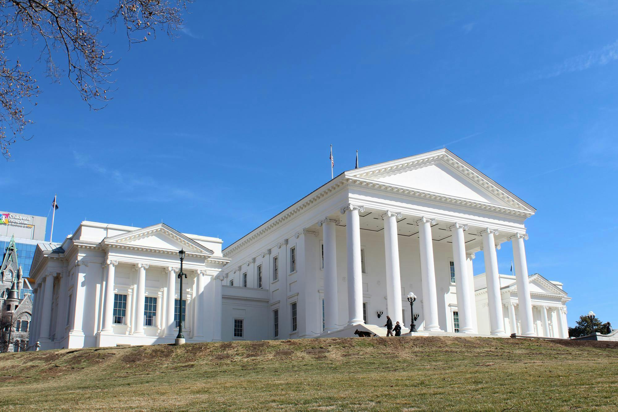 The Capitol building in Richmond, photographed Feb. 17.