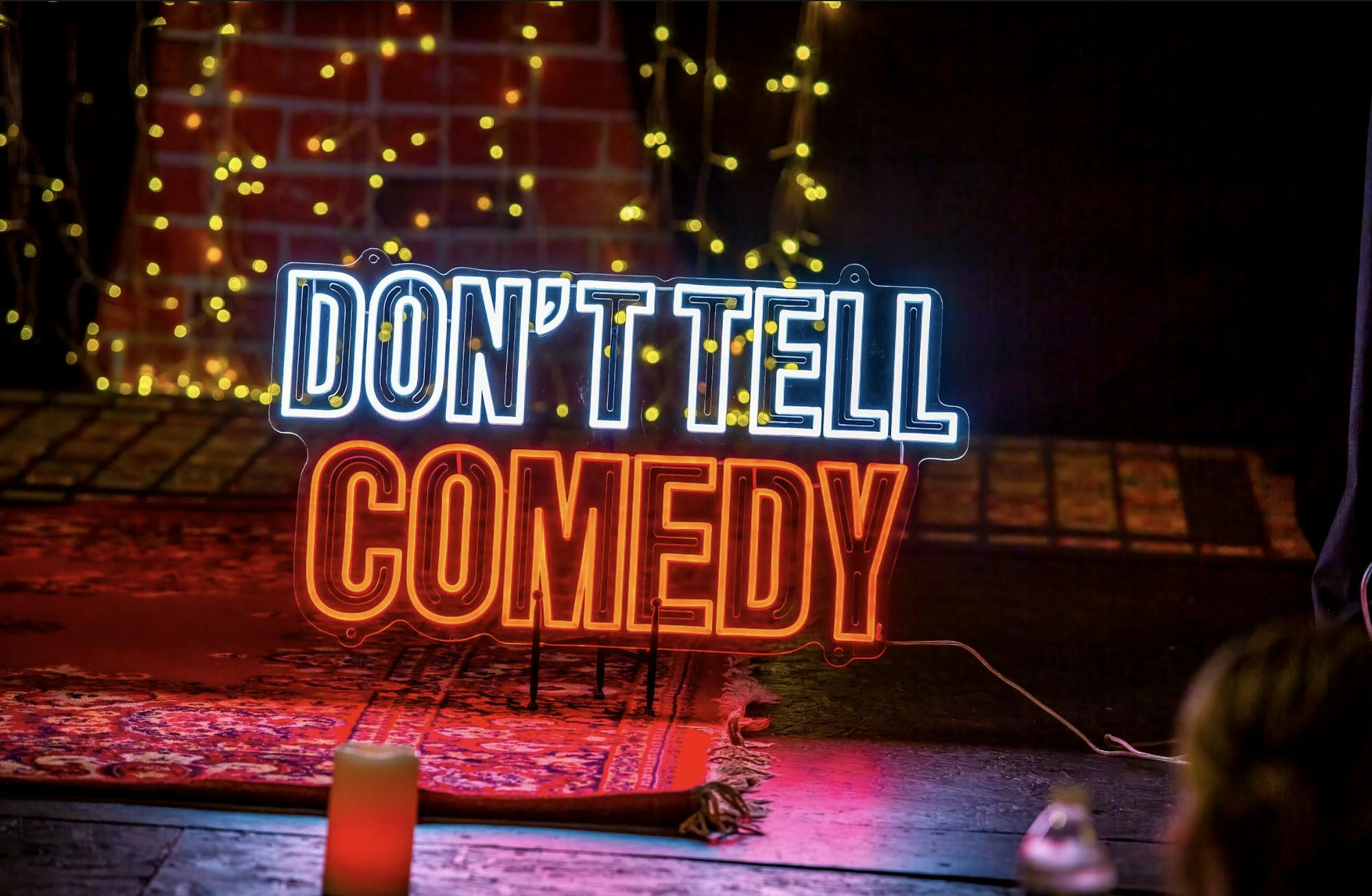 Don’t Tell provides a sense of community and connection between the comedians and their audience, united by a shared love of laughter.