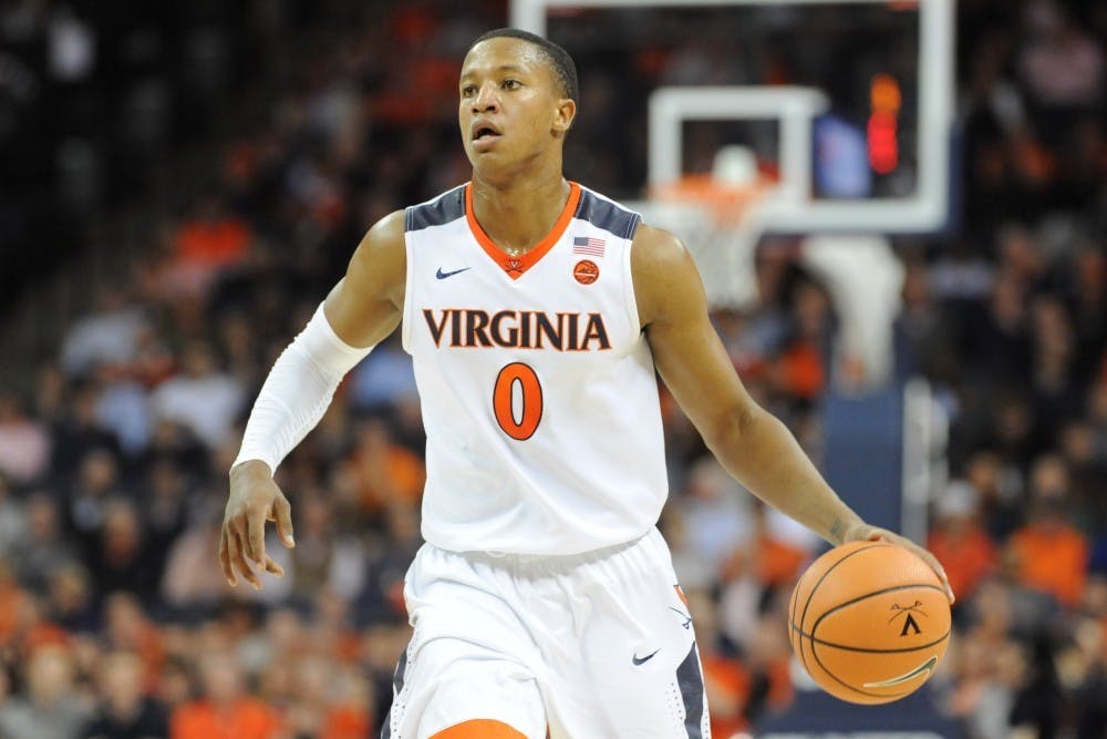 Senior Devon Hall will look to lead his team to victory against Virginia Tech Saturday night.