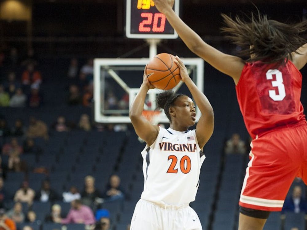 Junior guard Faith Randolph leads Virginia in scoring at 19.5 points per game.
