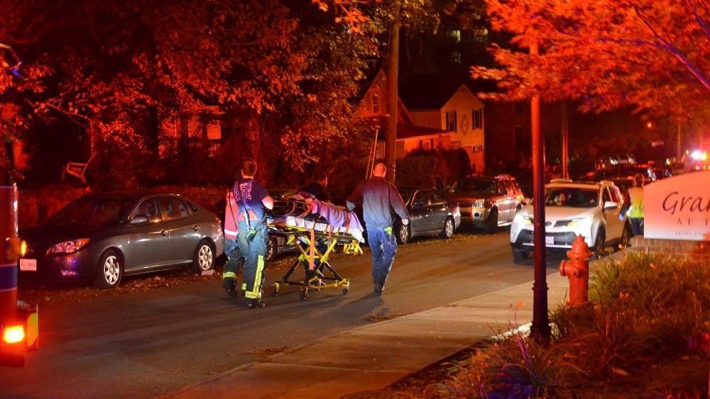 At least one individual was wounded near 15th Street NW Saturday night.