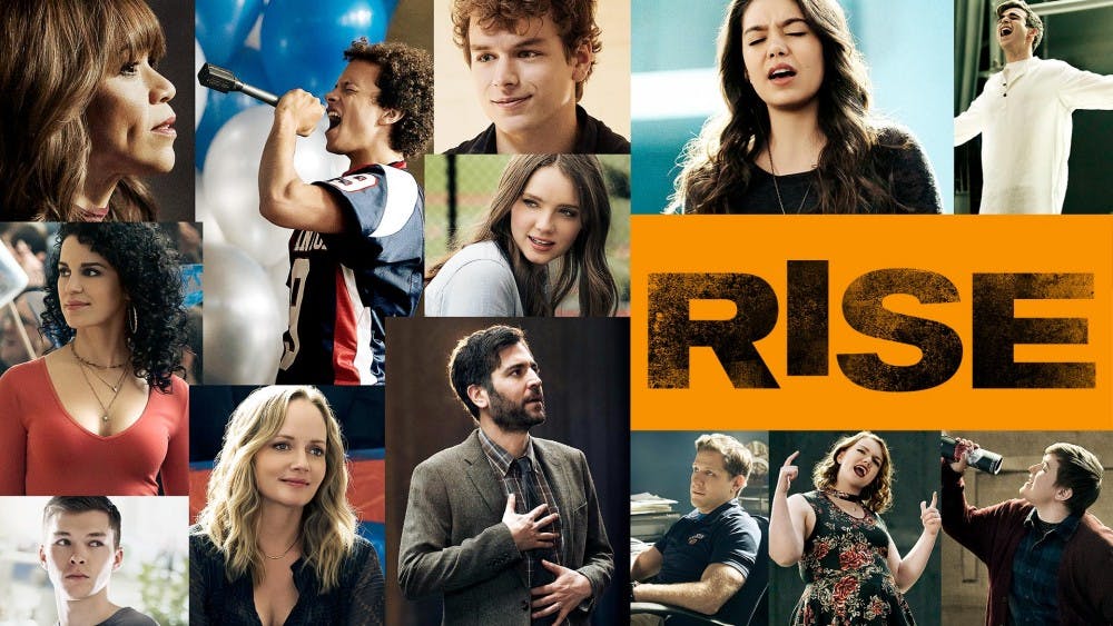The new NBC show "Rise" stars Josh Radnor as Lou Mazzuchelli, a firebrand high school drama teacher in a blue-collar town.