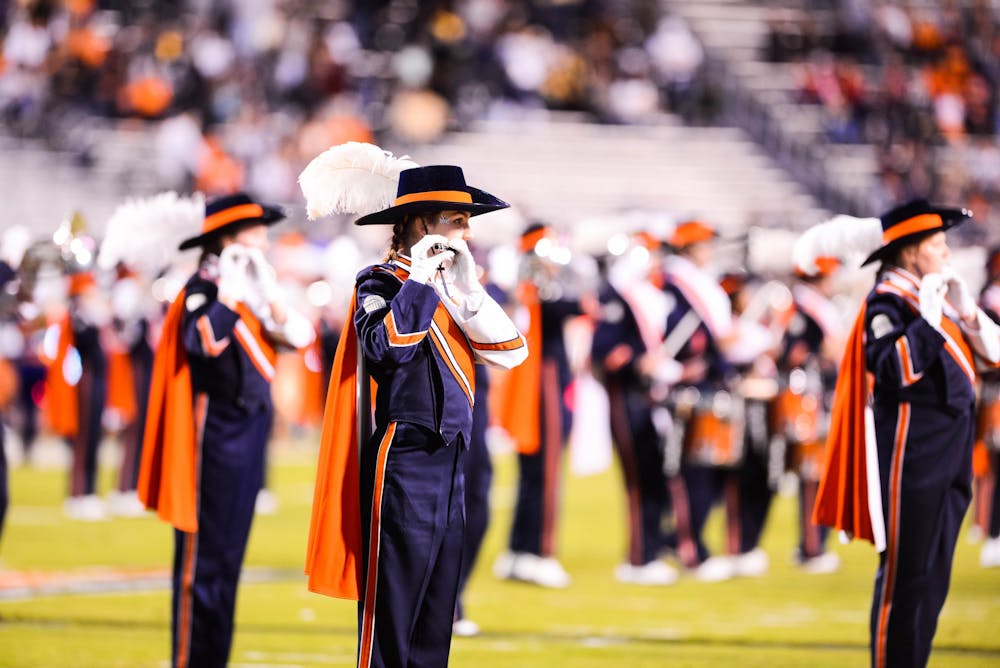 <p>The U.Va.-Tech rivalry reaches far beyond the football field. The marching band and the football team share a similar sense of pride, family connectedness and competitive spirit.</p>
