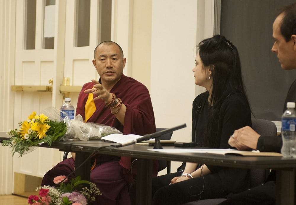 <p>Khenpo said while institutions considered academically traditional by Western standards exist in Tibet, monasteries are where people educate their mind and morals.</p>