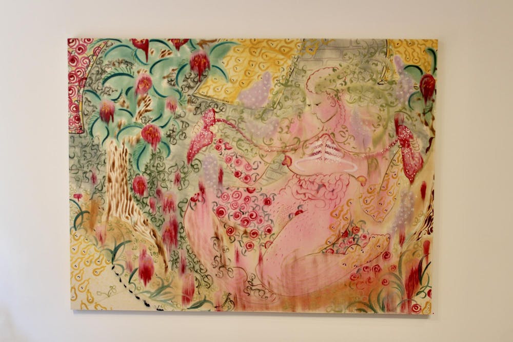 The body becomes one with natural elements, showing how similar and connected humans are to nature. 