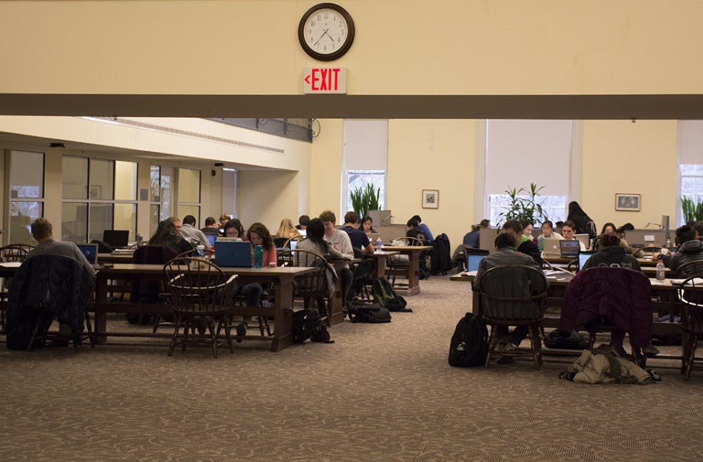 Sites said Brown Library provides a unique setting for students, and some students like it better than Clemons Library.