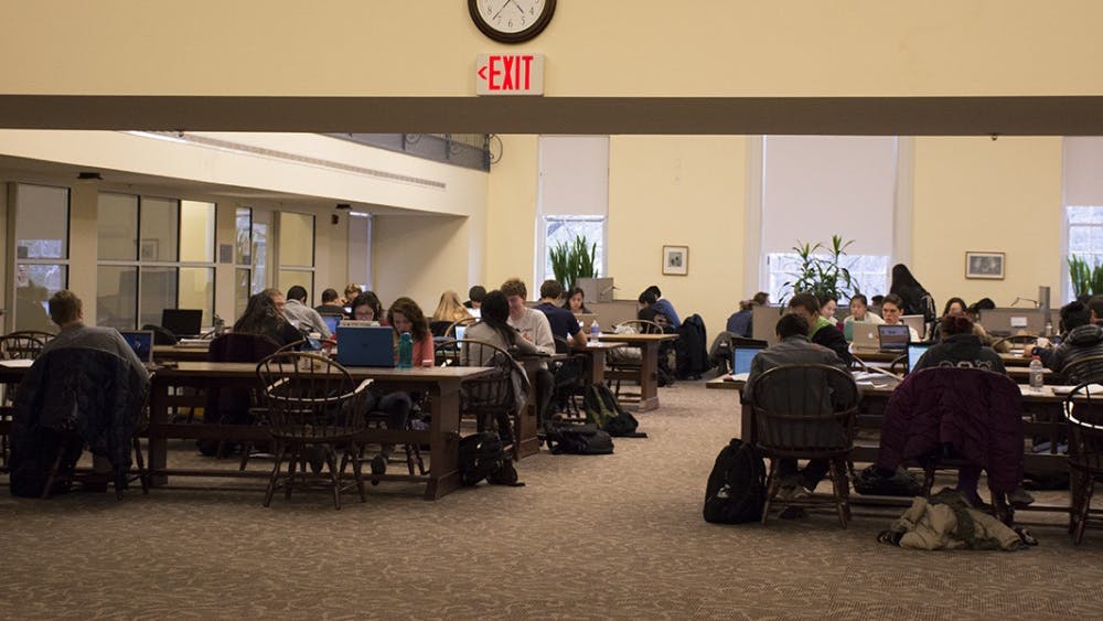 Sites said Brown Library provides a unique setting for students, and some students like it better than Clemons Library.