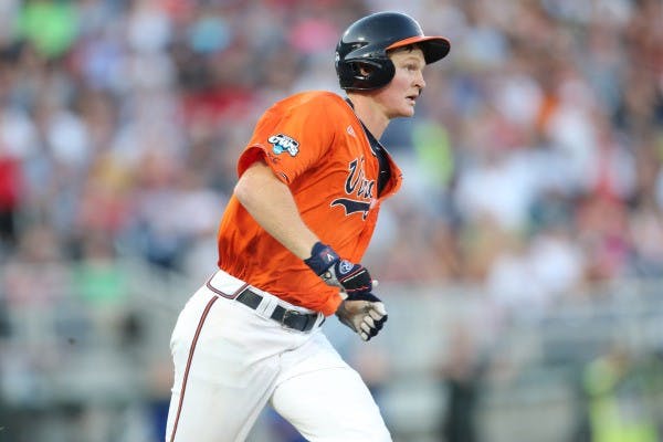 Junior first baseman Pavin Smith had a big weekend, smacking two homers and driving in seven runs.&nbsp;