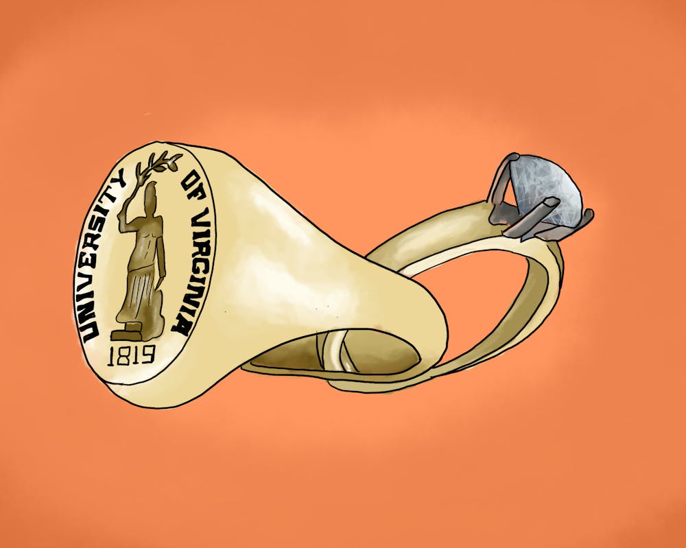 <p>Shockwaves went through many Charlottesville businesses, with Mincer’s announcing a new class ring that doubles as an engagement ring.</p>