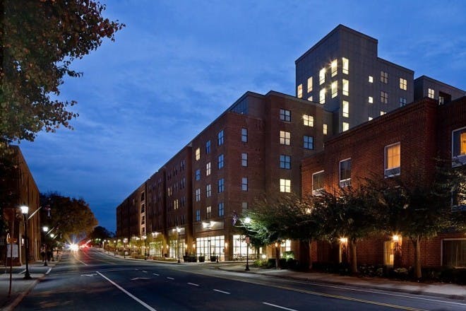 The Flats apartment complex provides a unique housing option for University students away from Grounds.&nbsp;