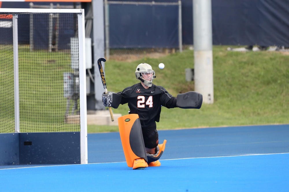 Virginia senior goalkeeper Carrera Lucas did not give up a goal against Boston College Thursday.