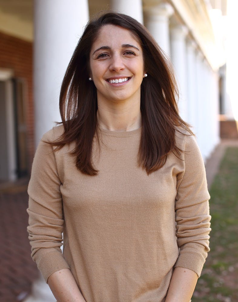 BOV student member Phoebe Willis presented updates on the SIF and presidential search at Tuesday's Student Council meeting.