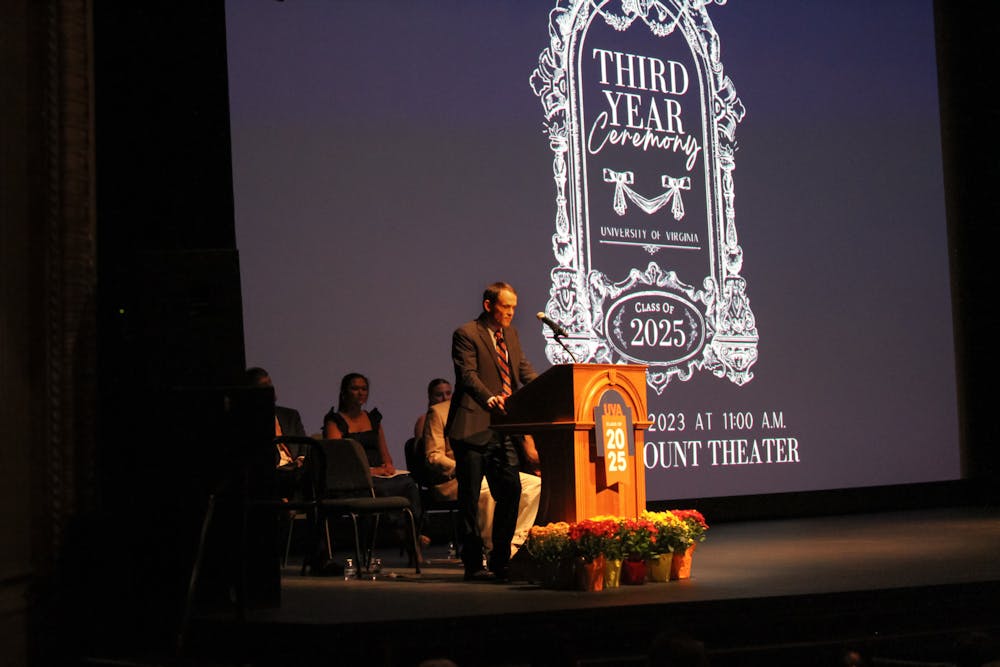 This event, held at the Paramount Theater, was planned by the Third Year Council in conjunction with the Division of Student Affairs and the Alumni Association. 