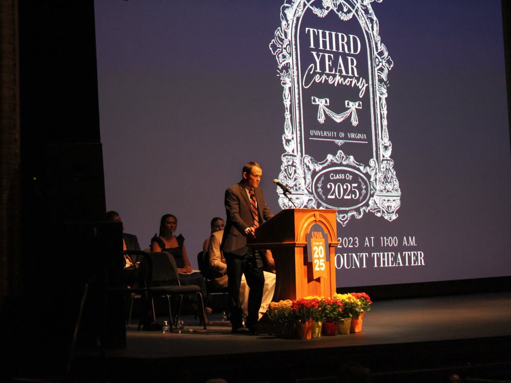 This event, held at the Paramount Theater, was planned by the Third Year Council in conjunction with the Division of Student Affairs and the Alumni Association. 
