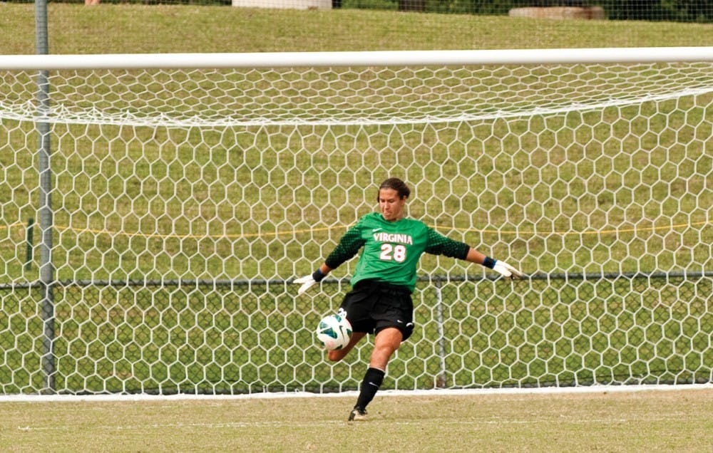 	Goalie Danielle Delisle