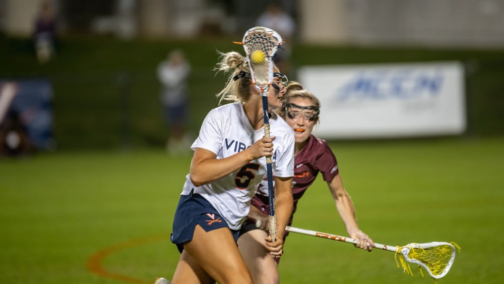 Sophomore attacker Rachel Clark led the Cavaliers once again in scoring, this time with five goals.