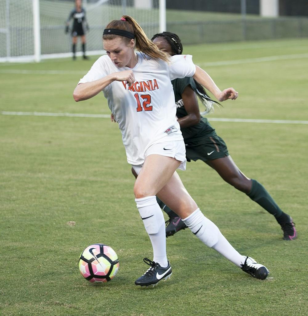 <p>Junior forward Victoria Latsko's six goals lead the women's soccer team, which may be the school's best fall team.</p>