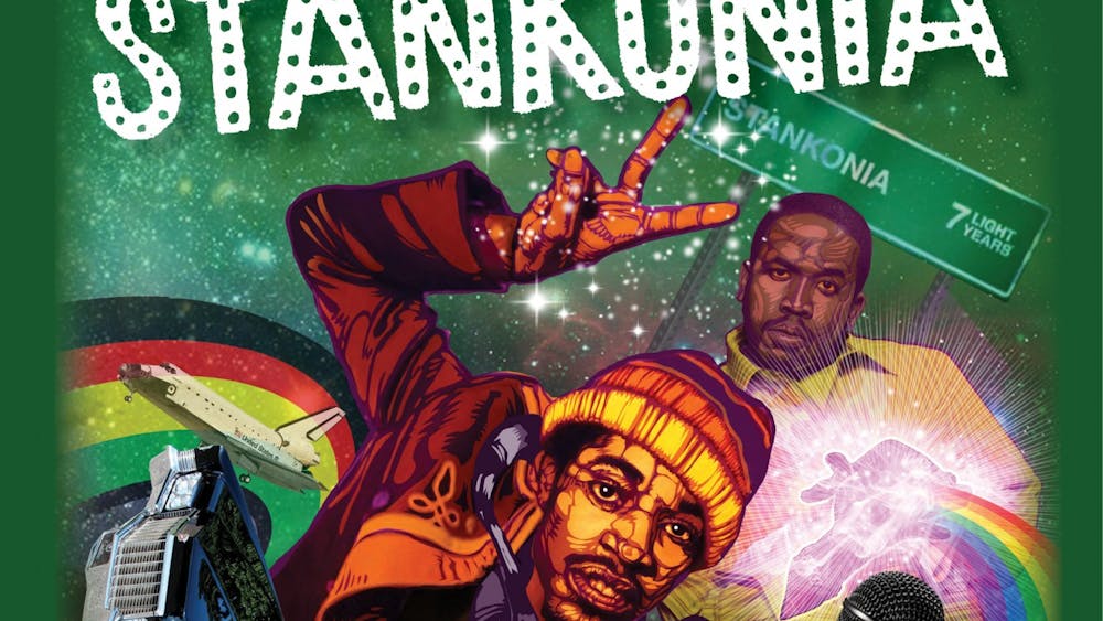 Regina Bradley, an english professor at Kennesaw State University, read from her book “Chronicling Stankonia: The Rise of the Hip-Hop South."