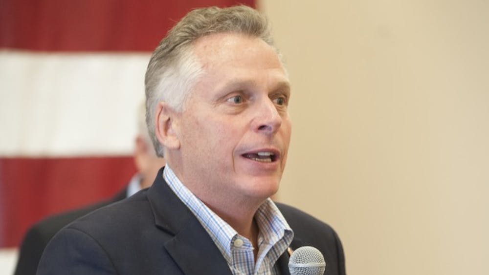 Gov. Terry McAuliffe (D) declared a state of emergency for the Commonwealth on Monday due to the then-impending winter storm. In a release, McAuliffe warned Virginians to take precautions, especially in the northern part of the state.