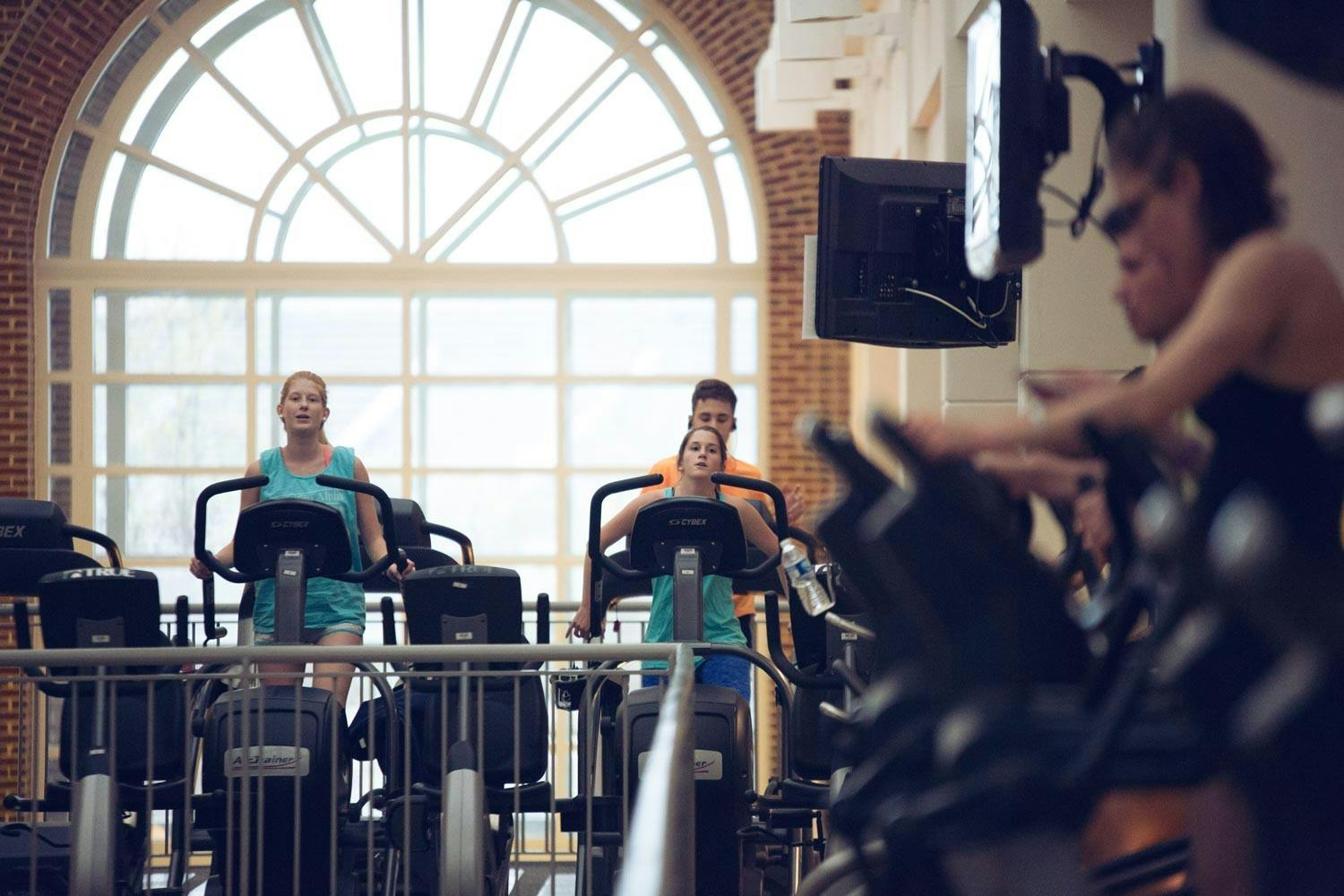 Locker rooms, the track, the basketball courts, multipurpose rooms, weight rooms and social areas will remain closed. 