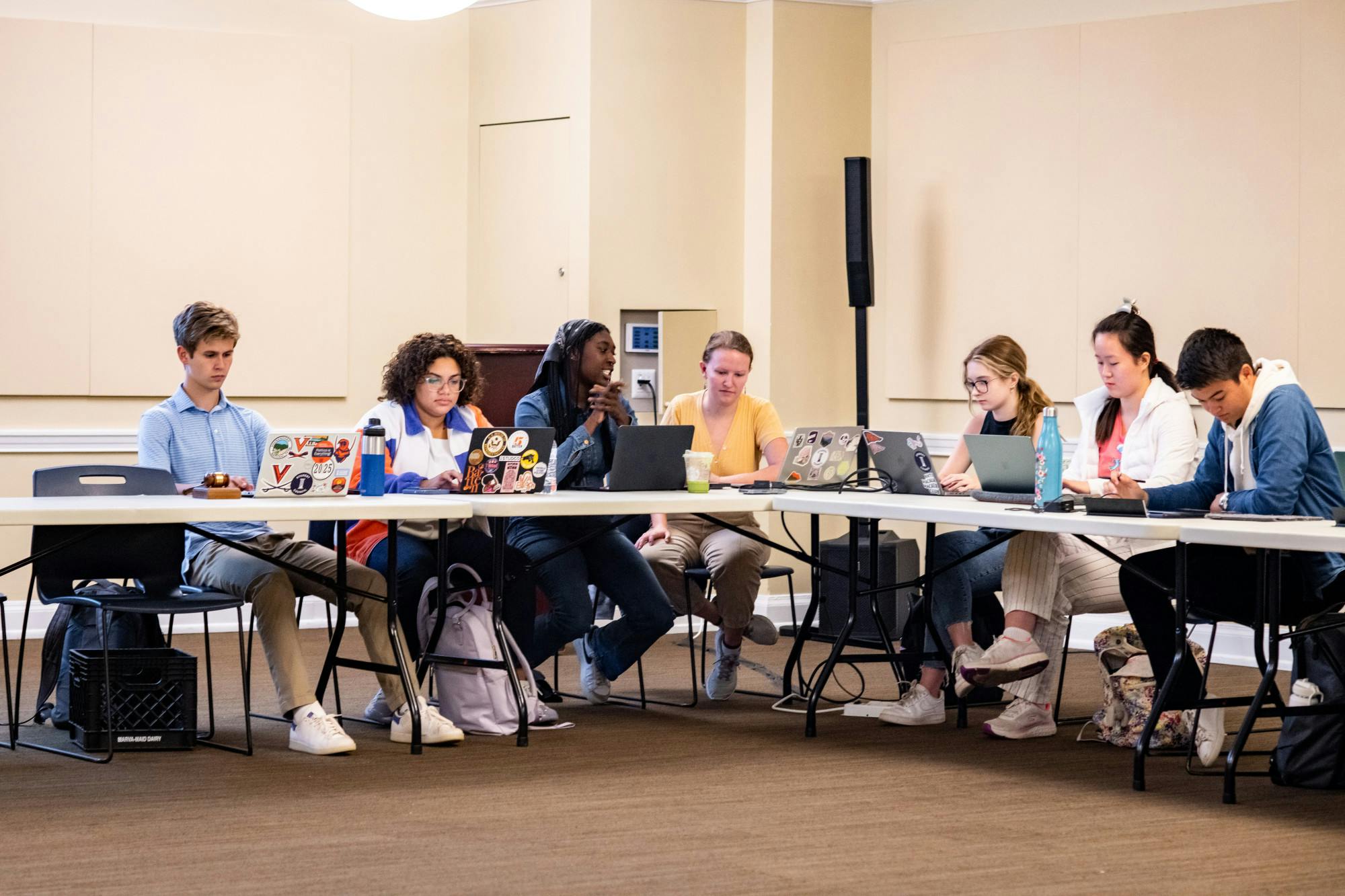 The executive board plans to meet with the Student Activities Committee to approve their budget next Tuesday evening.