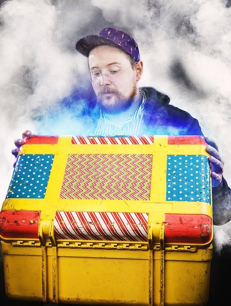 BALTIMORE - Musician Dan Deacon photographed in his studio November 17, 2014