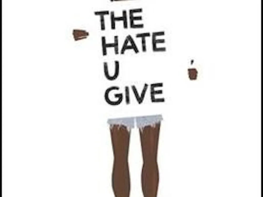 "The Hate U Give" is adapted from Angie Thomas's book of the same name. 