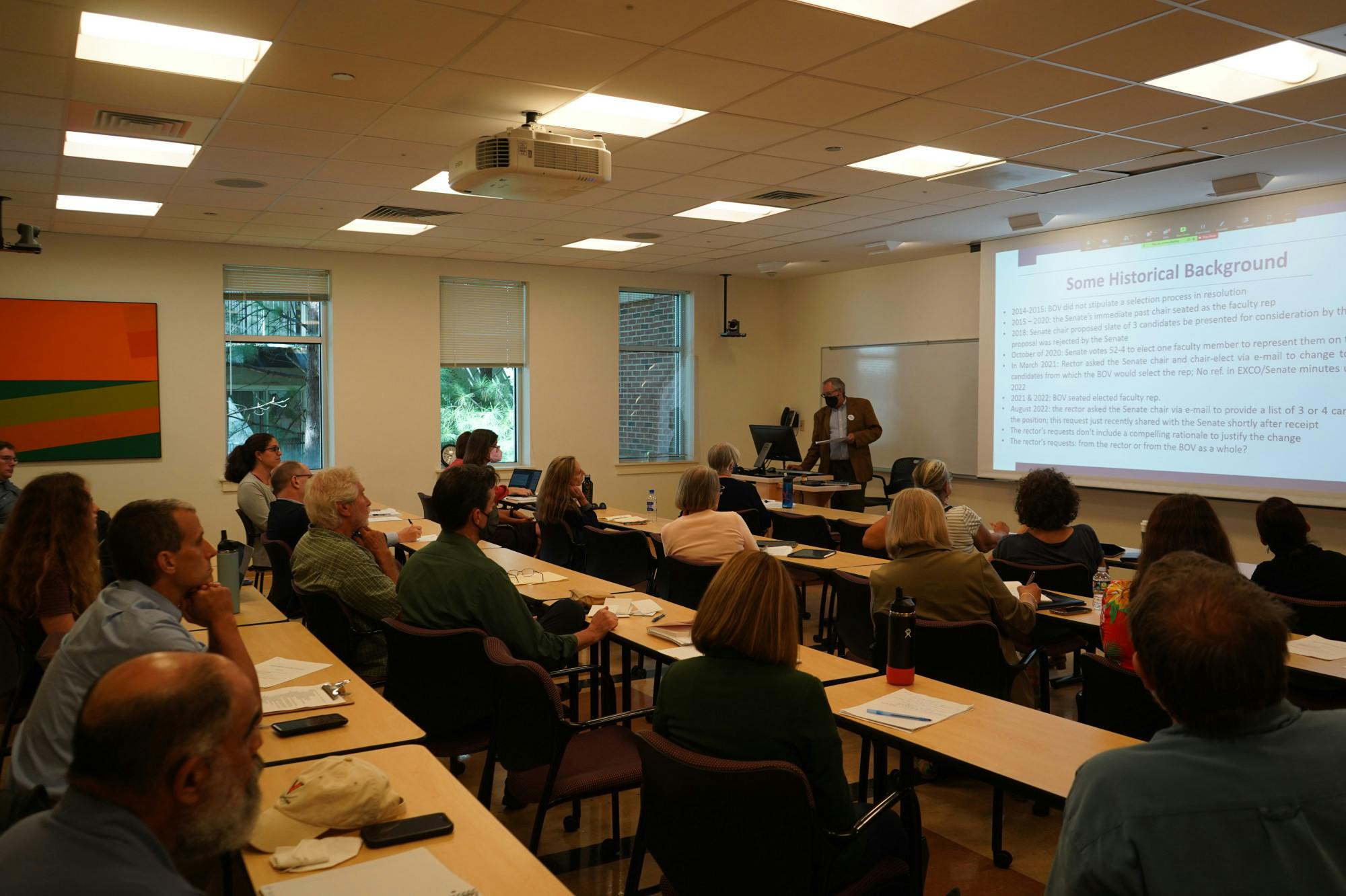 The Senate also approved a proposal to create a distinct PhD in kinesiology program at the University — while the program already exists, it is currently housed under the Education school.