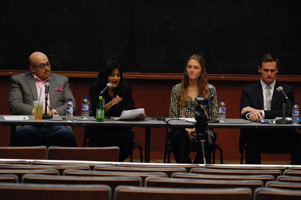 Panels (left to right)&nbsp;Siva Vaidhyanathan,&nbsp;Jap-Nanak Makkar,&nbsp;Emma Call and&nbsp;Mike Signer