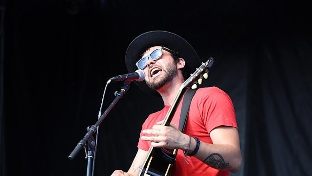 Alejandro Rose-Garcia, also known as “Shakey Graves,” played at the The Jefferson Theater on Nov. 12.&nbsp;