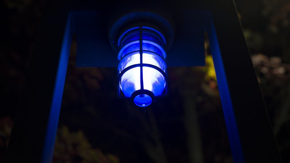 The University's blue light system, installed in the 1970s, is used less often today than it was in the past due to the rise of cell phones, however officers still respond to occasional emergency calls through the system.
