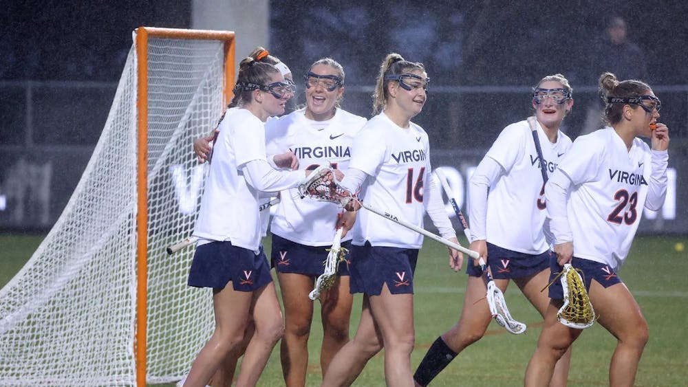 Despite the poor weather, the Cavaliers were still able to put up a strong showing against Clemson.