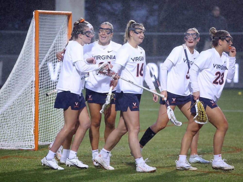 Despite the poor weather, the Cavaliers were still able to put up a strong showing against Clemson.