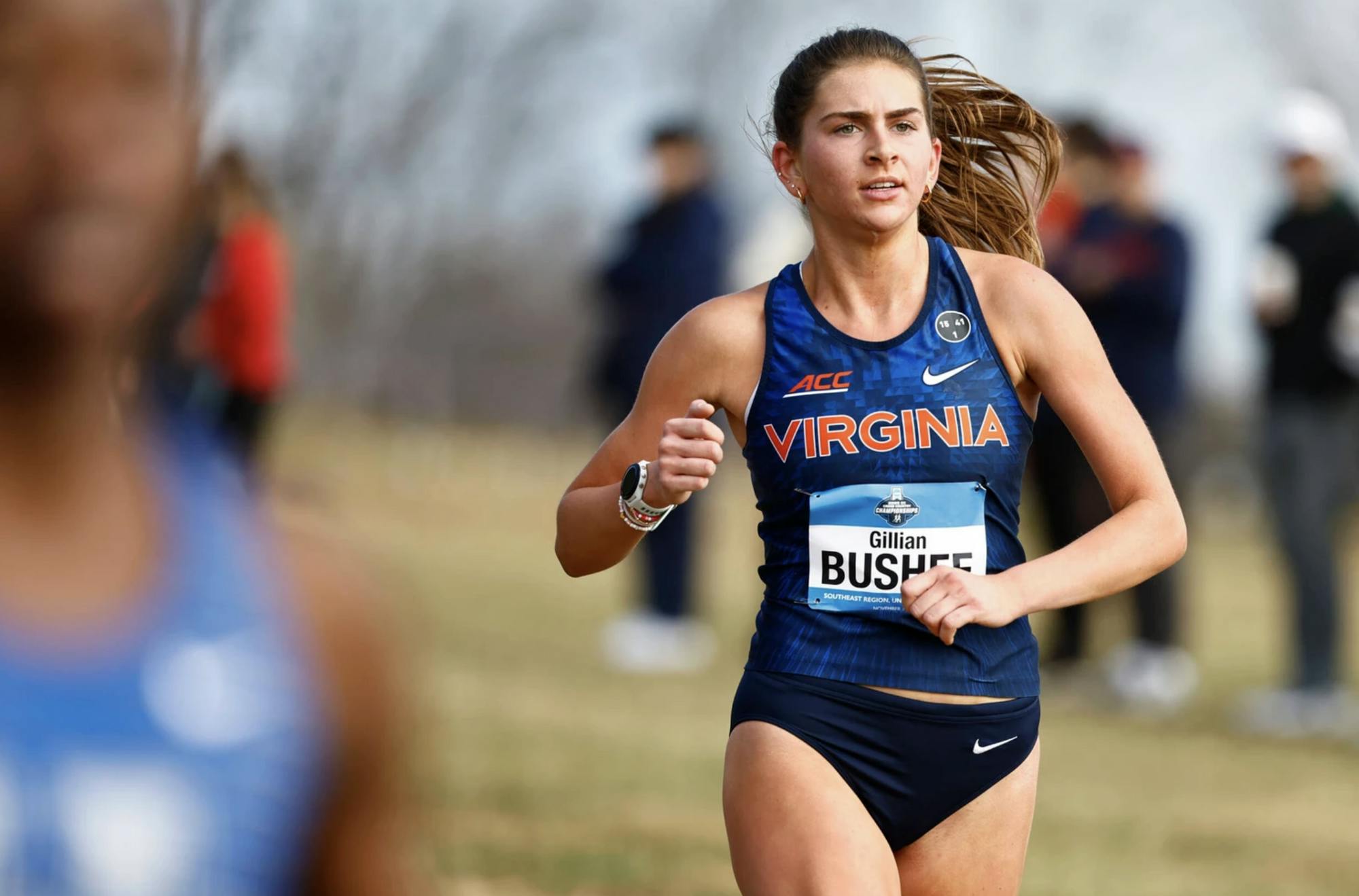 Bushée competing at the NCAA Southeast Regional.